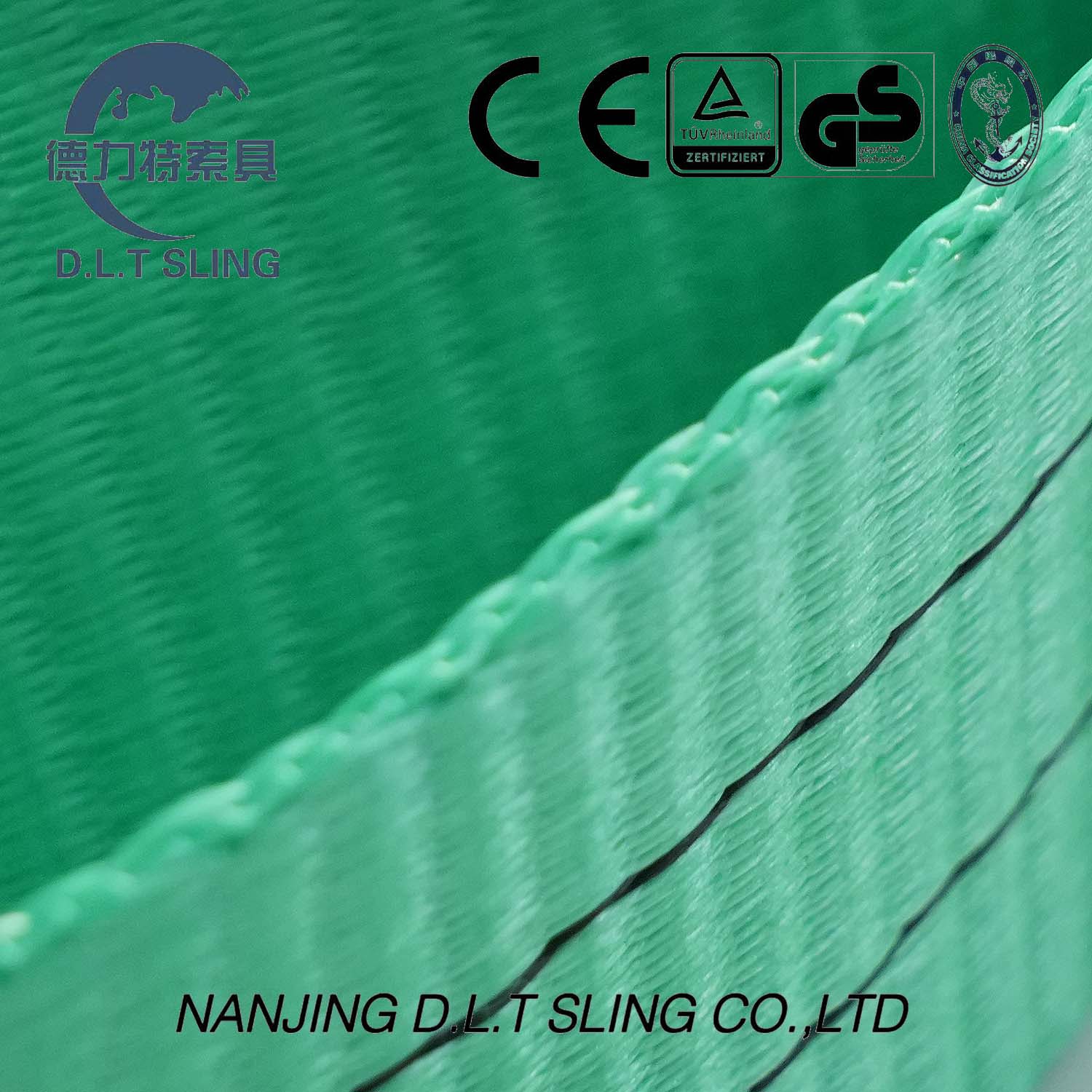 2t Endless Webbing Sling Green