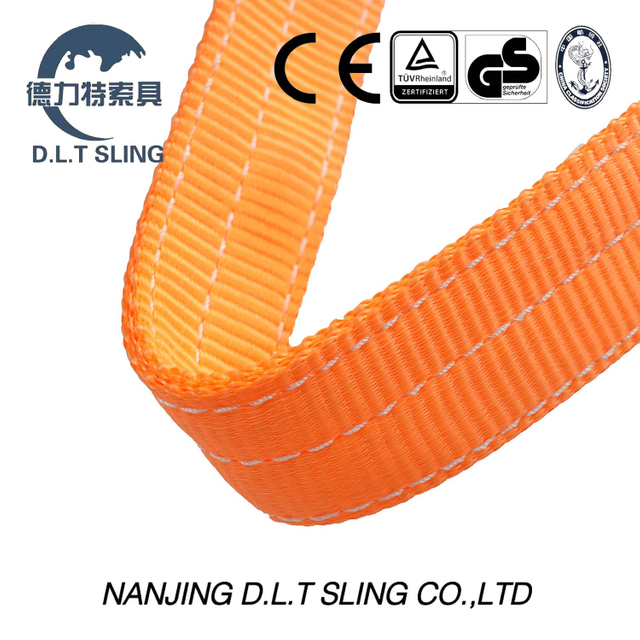 Orange Endless Flat Webbing Sling for Lifting Us Standard