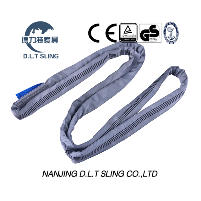 D.L.T SLING 4T Round Sling Lifting Belt With En
