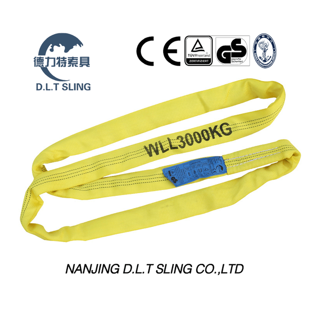 D.L.T SLING 3Ton Round  Sling Straps For Lifting