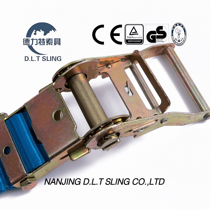 D.L.T SLING Ratchet Tie Down With E Hook