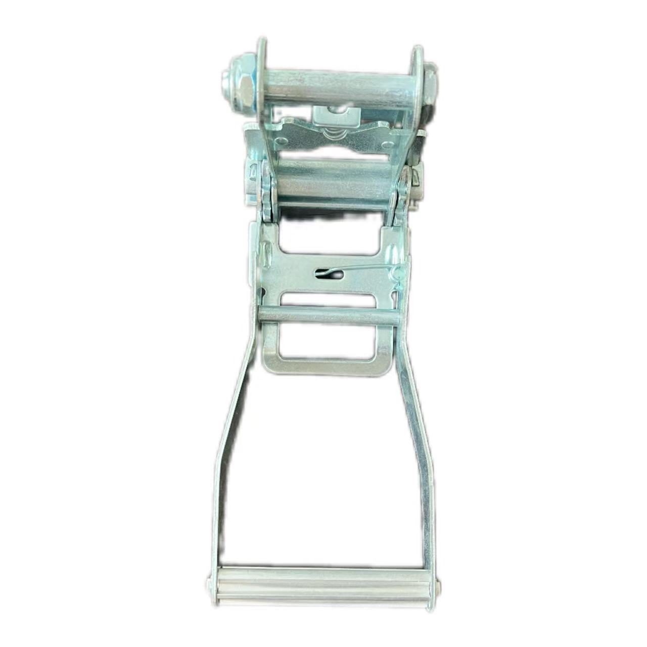 Ratchet strap buckle with Aluminium handle