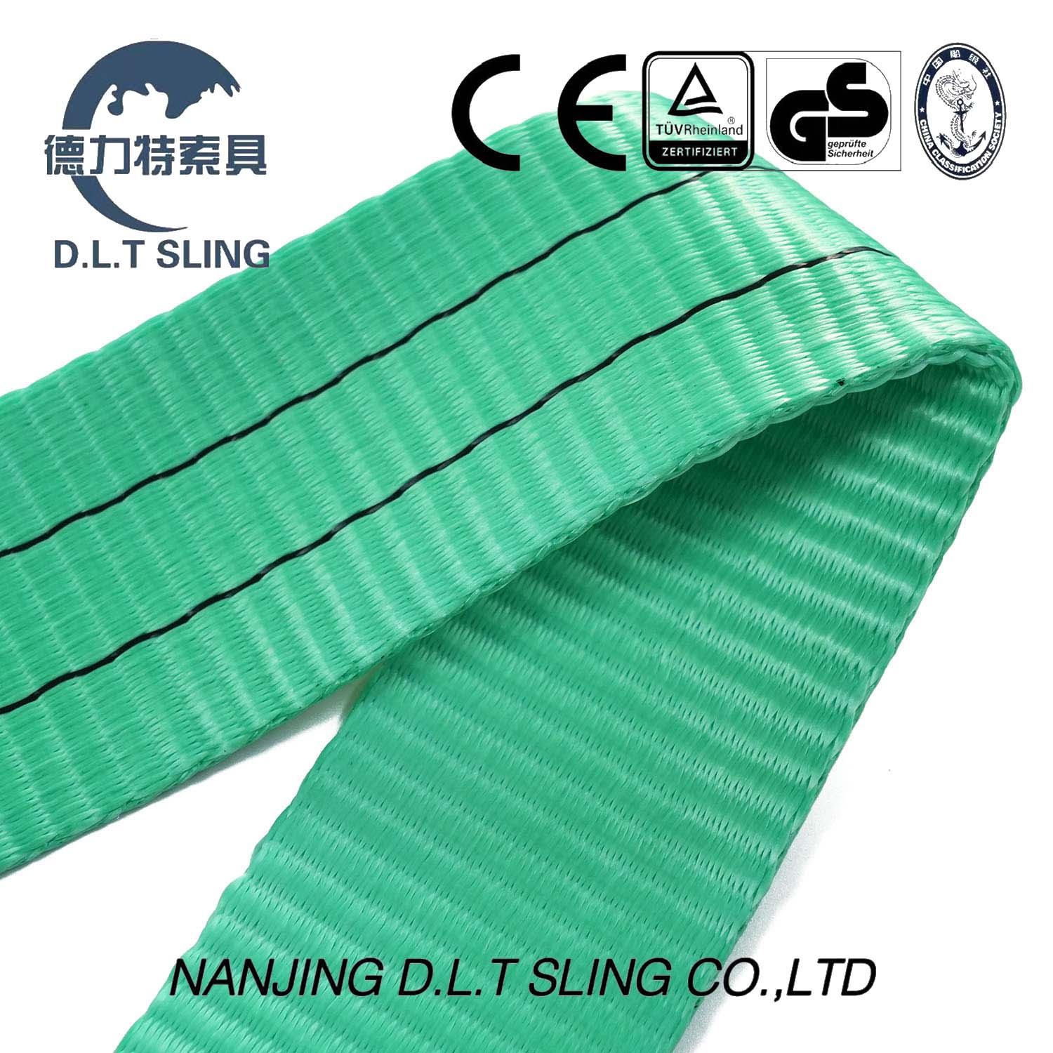 2t Endless Webbing Sling Green