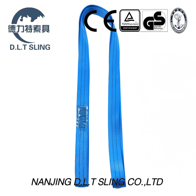 Blue And Black Line Endless Webbing Sling
