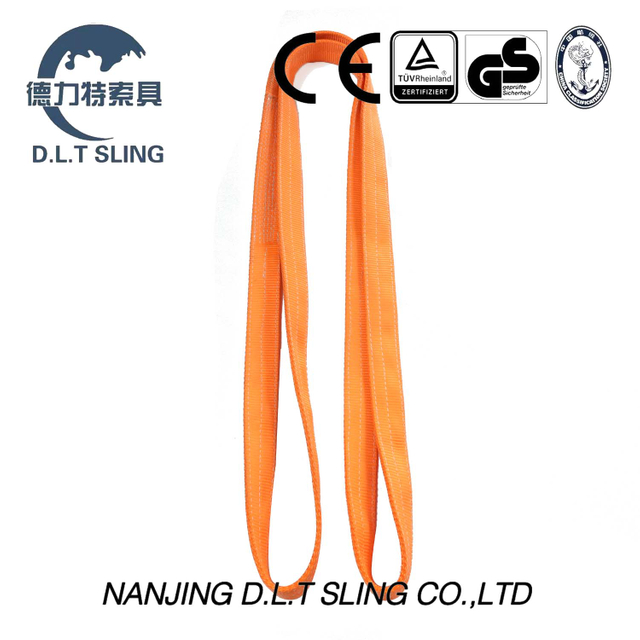 Orange Endless Flat Webbing Sling for Lifting Us Standard