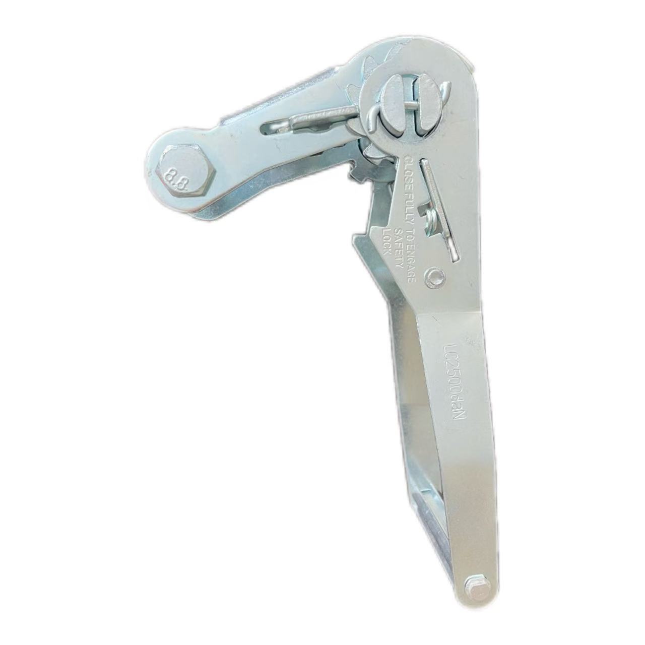 Ratchet strap buckle with Aluminium handle