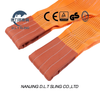 2-Ply Polyester Flat Webbing Sling For Industrial Lifting
