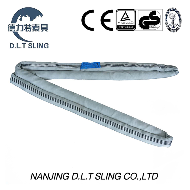 D.L.T SLING 4T Round Sling Lifting Belt With En